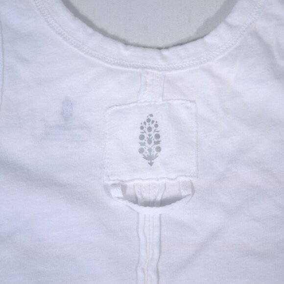 NEW FREE PEOPLE BACK TO BASICS LOGO TANK TOP, SMALL - Picture 8 of 8